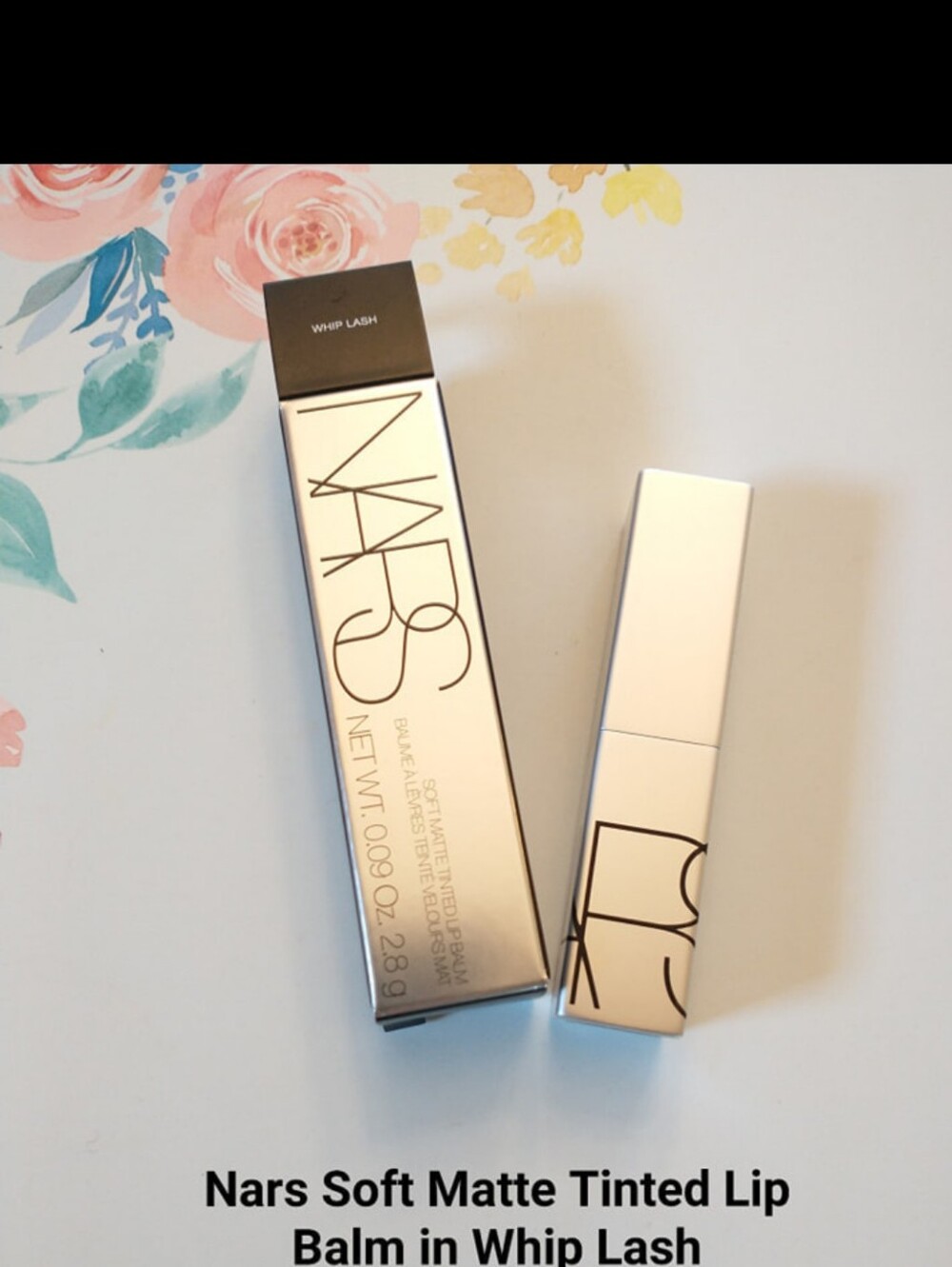 NARS Soft Matte Tinted Lip Balm In Whip Lash (Rusty Neutral) Limited Edition